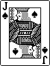 J of spades
