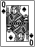 Q of spades